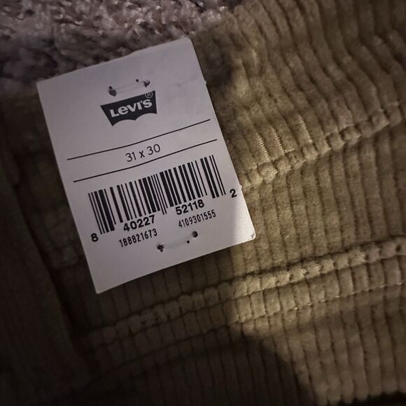 NWT Levi's Low Pro Men's 31x30 Corduroy Pants Mid Rise New - Picture 7 of 8